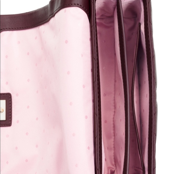 Kate Spade Vivenna Emerson place mulledwine purse - Picture 5 of 7